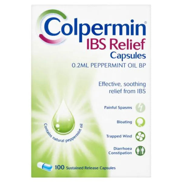 Colpermin IBS Relief Capsules - 100 Pack