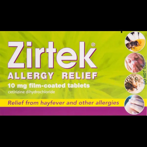 Zirtek Allergy Tablets – 30 Pack
