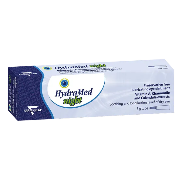 Hydramed Night Eye Ointment Preservative Free – 5g