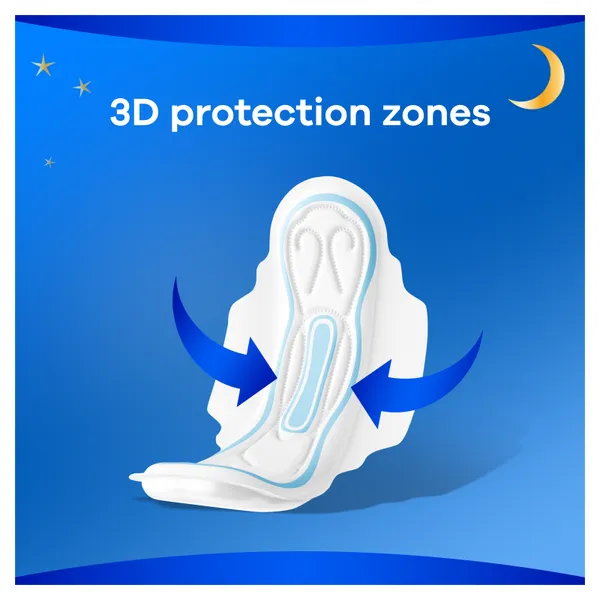 Always Classic Night Size 3 Pads – 8 Pack
