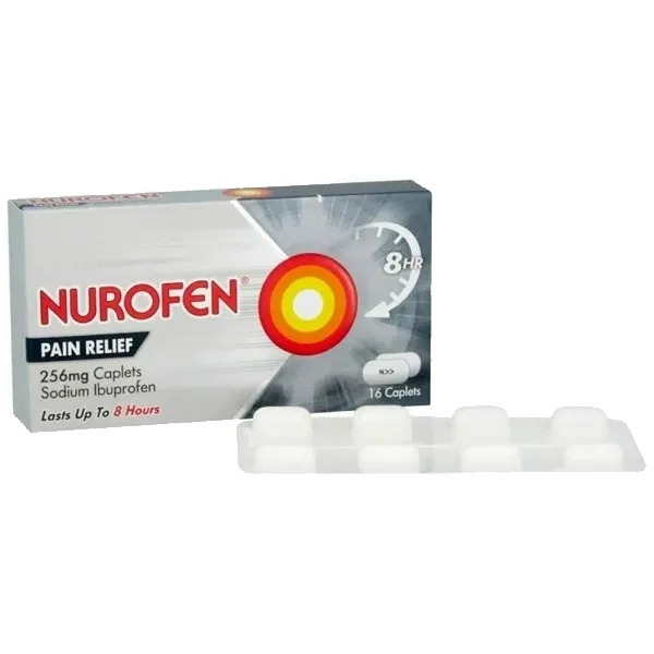 Nurofen 256mg Caplets – 16 Pack