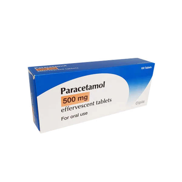 Paracetamol 500mg Effervescent Tablets - 100 Pack