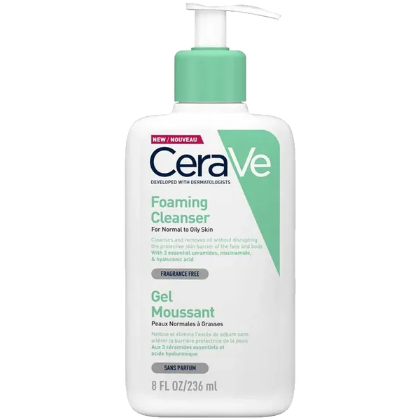 CeraVe Foaming Cleanser – 236ml