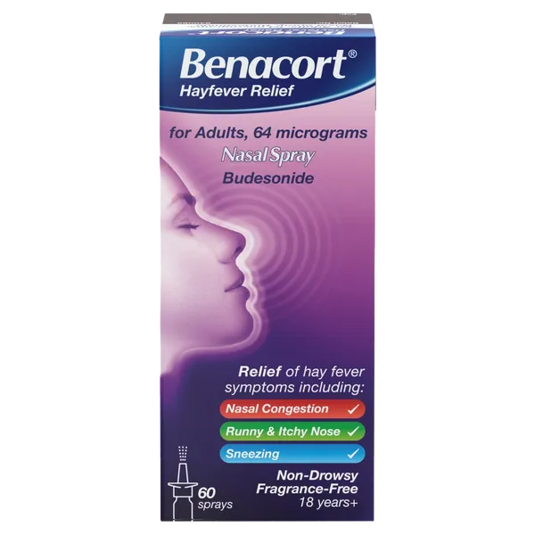 Benadryl Benacort 64mg Nasal Spray – 60 Dose