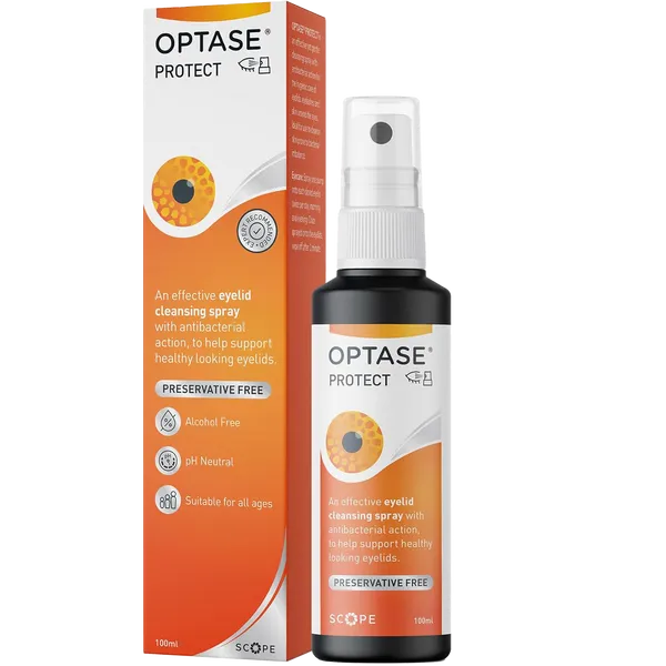 Optase Protect Eyelid Cleansing Spray – 100ml