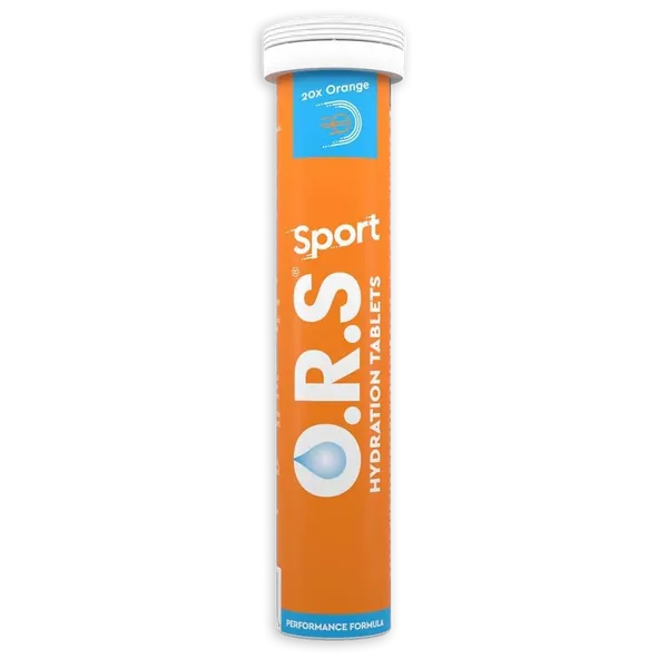 ORS Hydration Tablets Sport Orange – 20 Pack