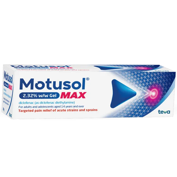 Motusol Gel Max 2.32% - 100g