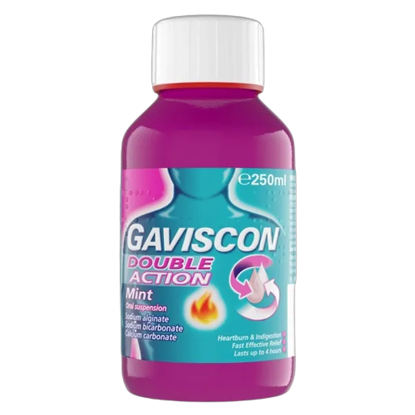 Gaviscon Double Action Liquid Mint - 250ml