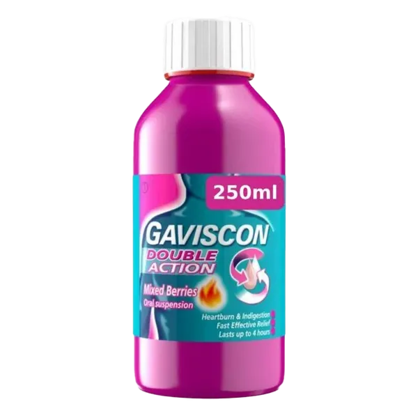 Gaviscon Double Action Mixed Berries - 250ml