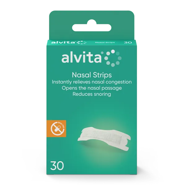 Alvita Nasal Strips – 30 Pack