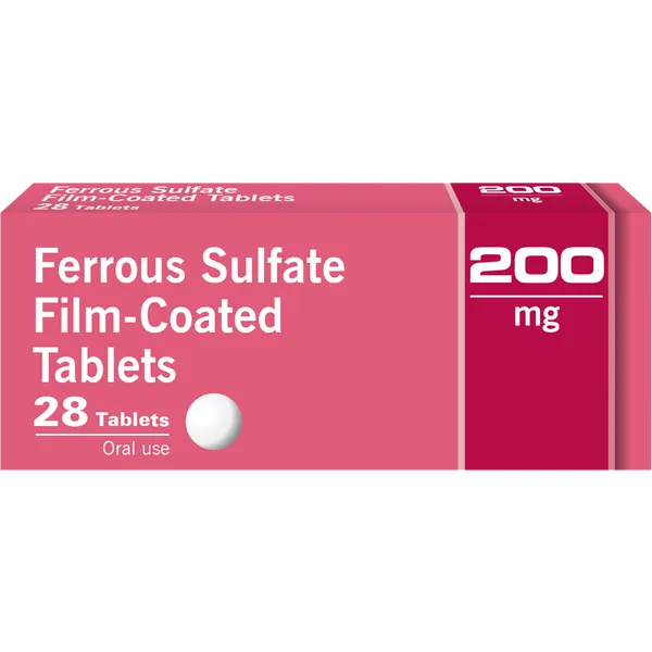 Almus Ferrous Sulphate Tablets 200 mg – 28 Pack