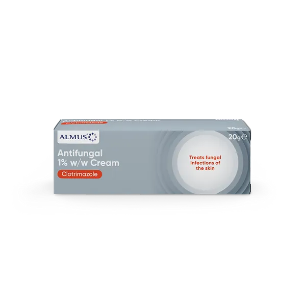 Almus Clotrimazole Antifungal Cream 1% – 20 g