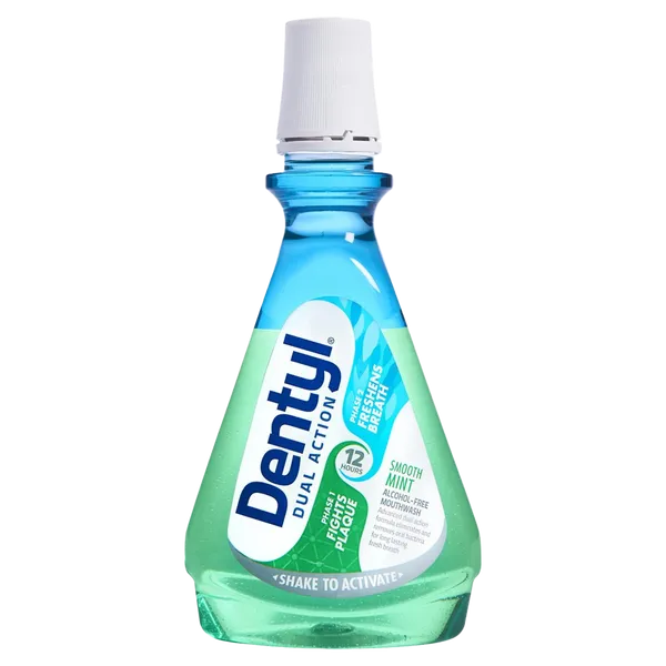 Dentyl Dual Action Smooth Mint CPC Mouthwash – 500ml