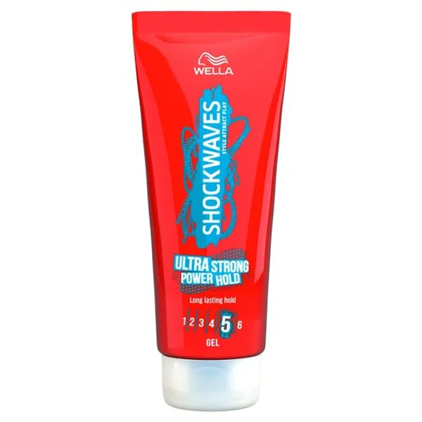 Wella Shockwaves Ultra Strong Power Hold Gel – 200ml