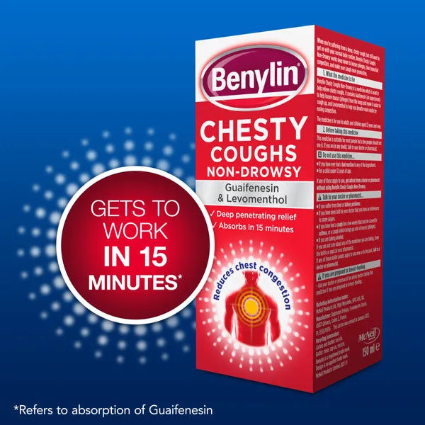 Benylin Chesty Coughs Non Drowsy - 300ml
