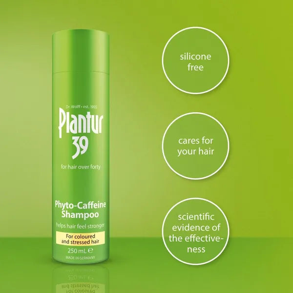 Plantur 39 For Women Shampoo for Colour Treated/Stressed Hair – 250ml
