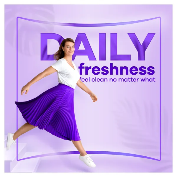 Always Daily Fresh Normal Wrapped Panty Liners Fresh Scent – 20 Pack