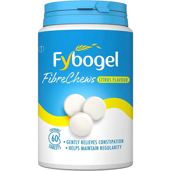 Fybogel Fibre Chews Citrus Flavour – 60 Tablets