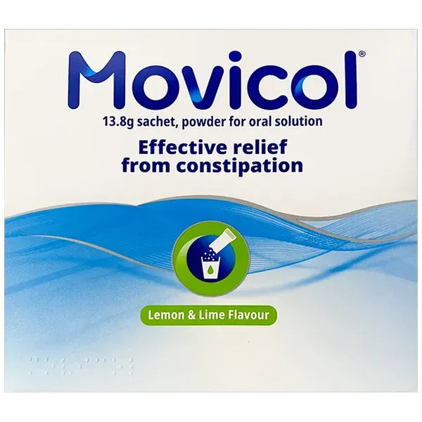 Movicol Lemon & Lime Powder Sachets – 20 Pack