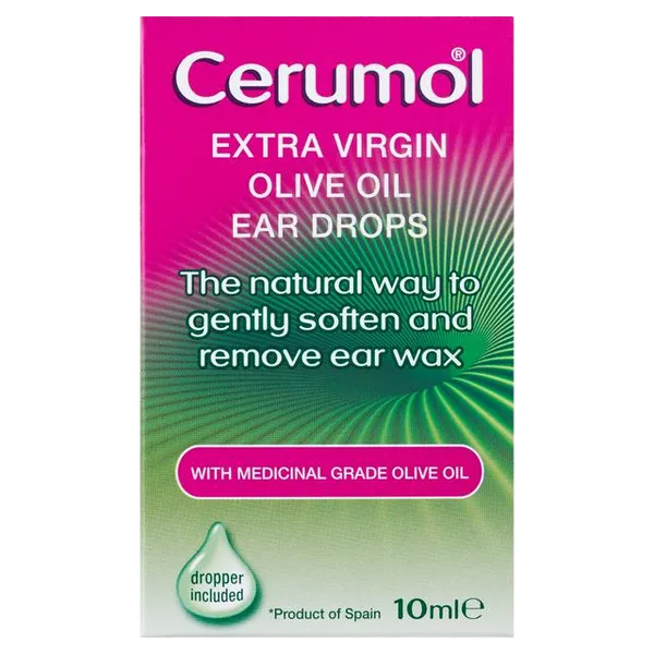 Cerumol Olive Oil Ear Drops – 10ml