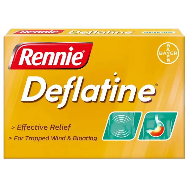 Rennie Deflatine Tablets – 36 Pack