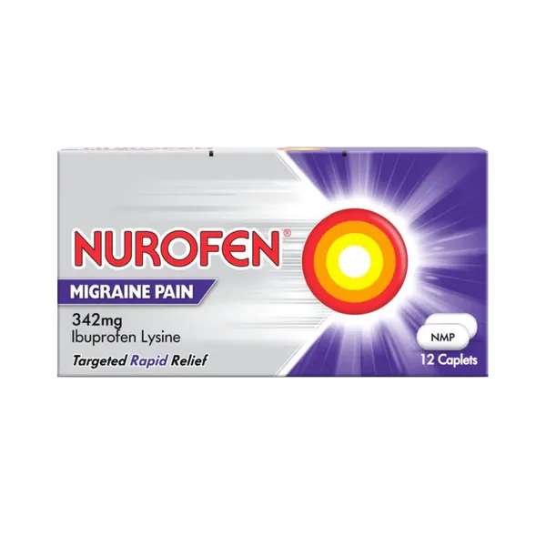 Nurofen Migraine Pain 342mg Tablets – 12 Pack