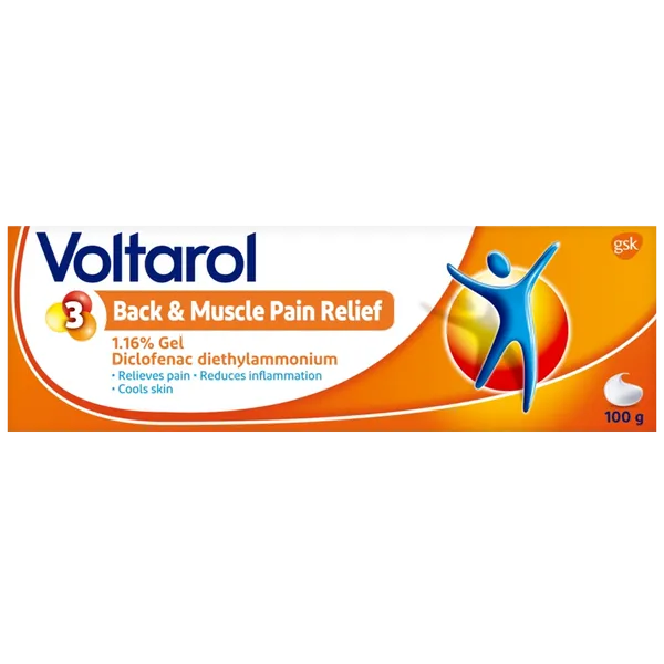 Voltarol Back and Muscle Pain Relief Gel – 100g