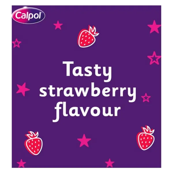 Calprofen Ibuprofen Suspension Strawberry Flavour 3+ Months – 200ml