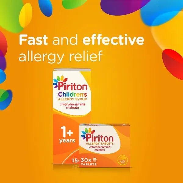 Piriton Allergy Tablets – 60 Pack