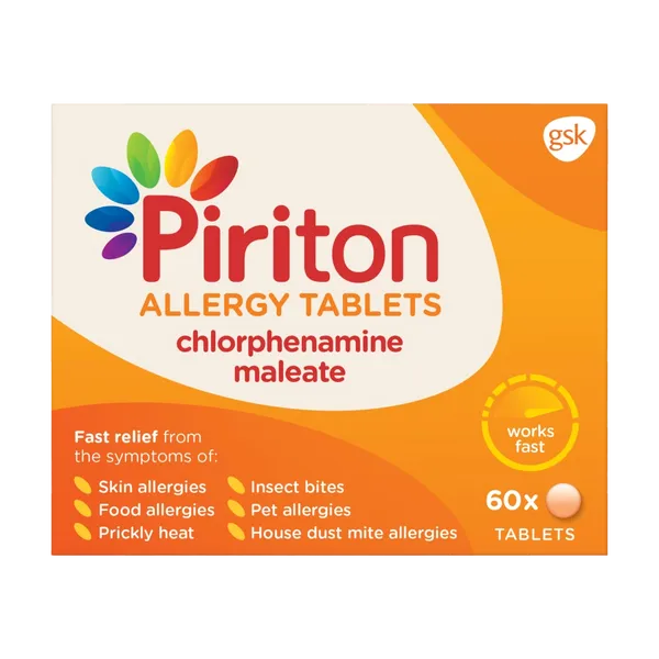 Piriton Allergy Tablets – 60 Pack