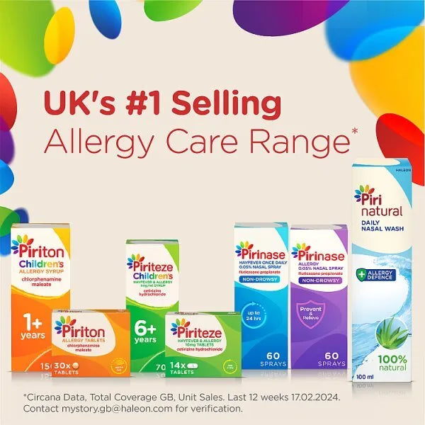 Piriton Allergy Tablets – 60 Pack