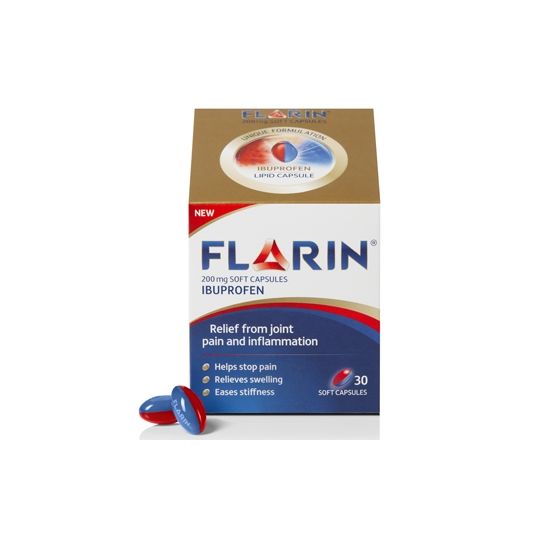Flarin 200mg Soft Capsules - 30 Pack