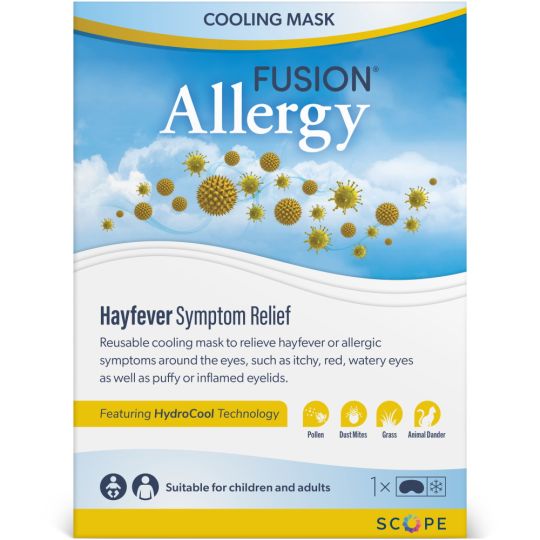 Fusion Allergy Hayfever Symptom Relief Cooling Mask