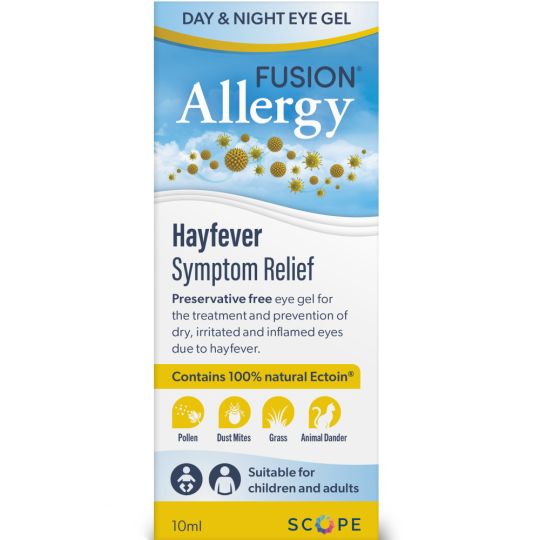 Fusion Allergy Hayfever Symptom Relief Day & Night Gel - 10ml