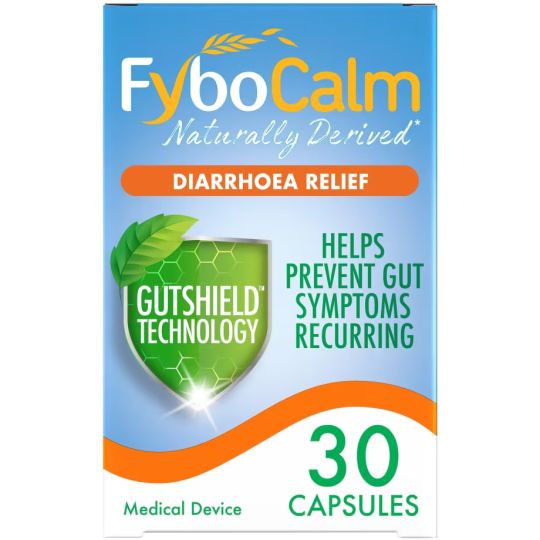 Fybocalm Diarrhoea Relief Capsules - 30 Pack