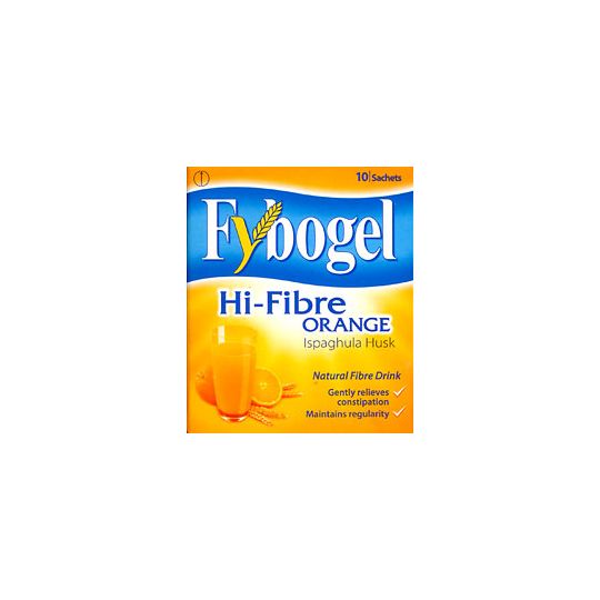 Fybogel Hi-Fibre Sachets Orange - 10 Pack