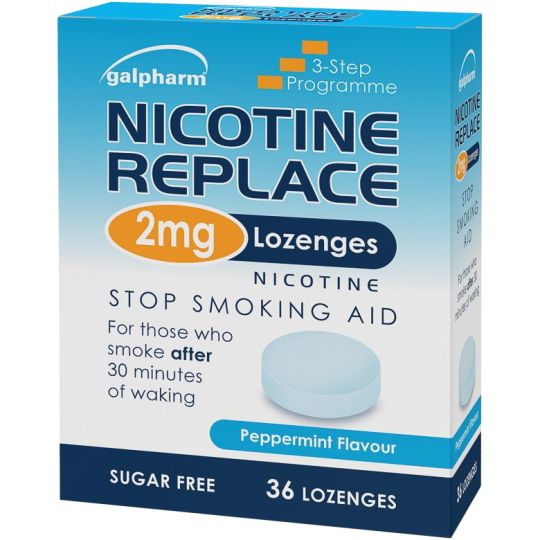 Galpharm Nicotine Replace 2mg Lozenges - 36 Pack
