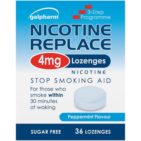 Galpharm Nicotine Replace 4mg Lozenges - 36 Pack