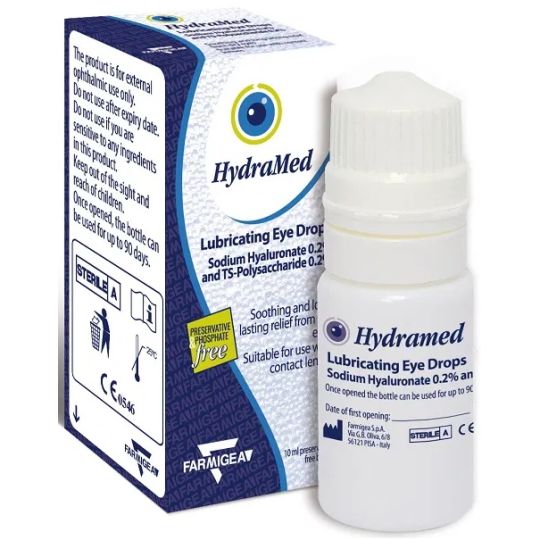 HydraMed Lubricating Eye Drops – 10ml