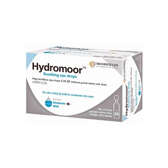 Hydromoor Soothing Eye Drops – 30x0.4ml