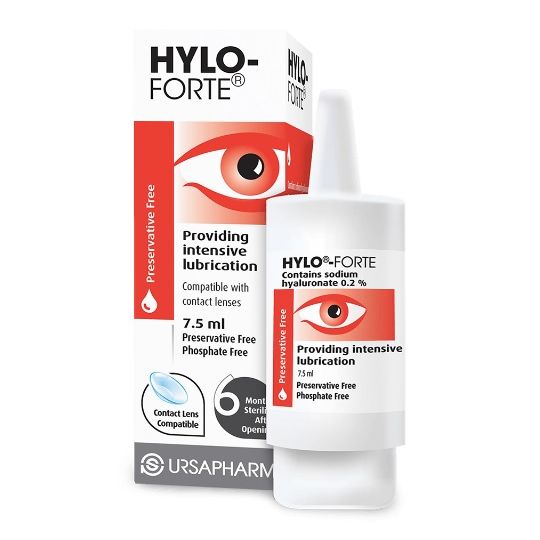 Hylo-Forte Lubricating Eye Drops - 10ml
