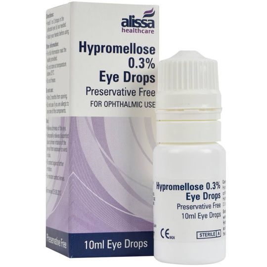 Hypromellose 0.3% Preservative Free Eye Drops – 10ml