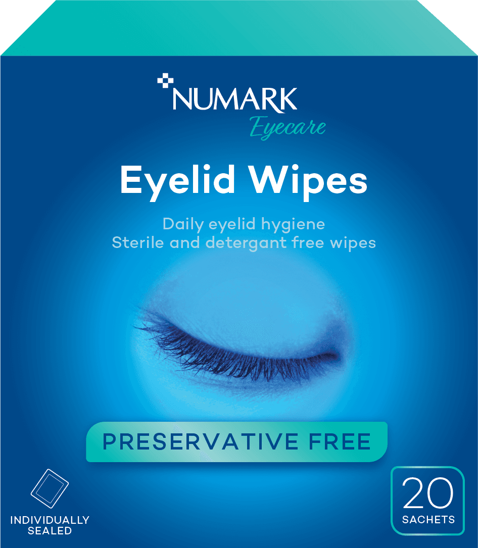 Numark Eyelid Wipes