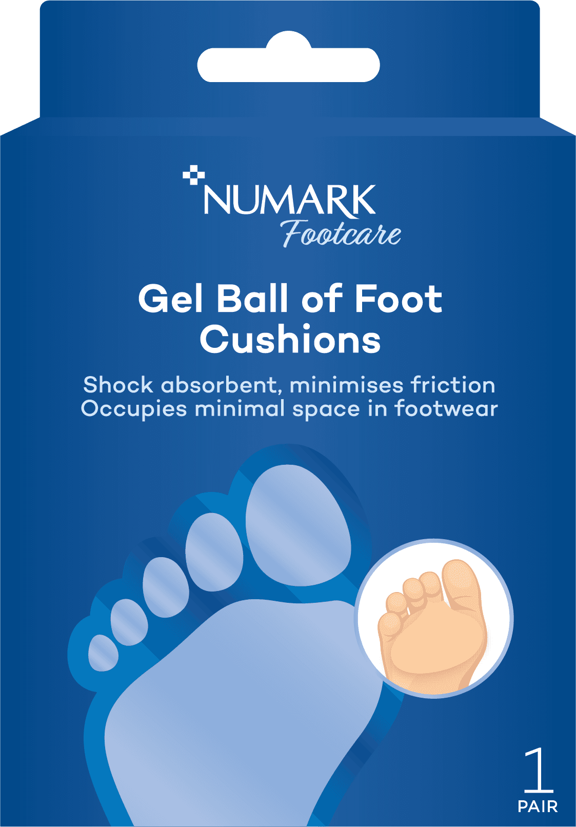 Numark Gel Ball of Foot Cushions