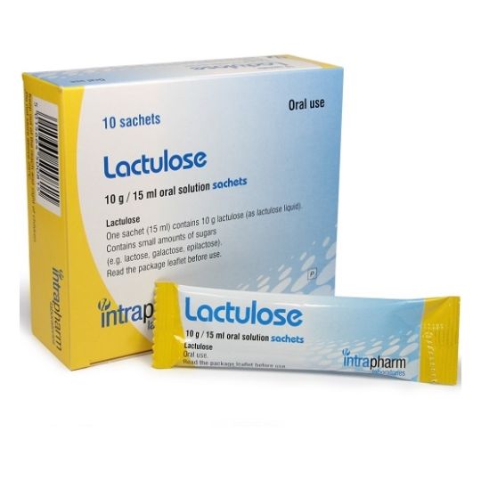 Lactulose 10g/15ml Oral Solution Sachets - 10 Pack