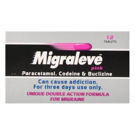 Migraleve Pink Tablets - 12 Pack