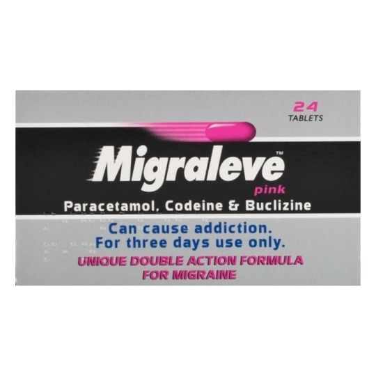 Migraleve Pink Tablets - 24 Pack