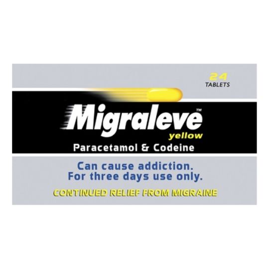 Migraleve Yellow Tablets - 24 Pack