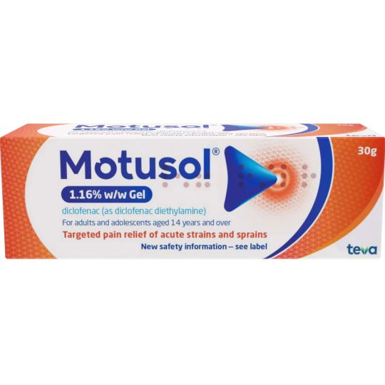 Motusol 1.16% w/w Gel - 100g