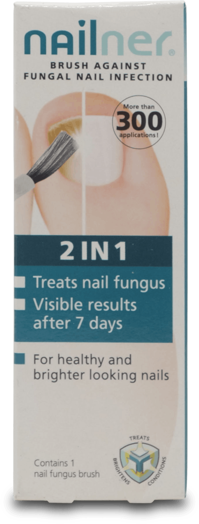 Nailner Fungal Nail Brush 2 in 1